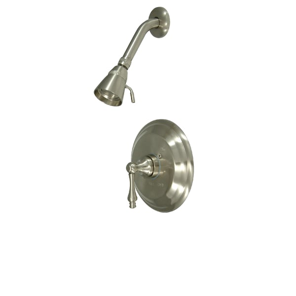 Kingston Brass Shower Faucet, 2, Wall Mount, Brushed Nickel KB3638ALSO - main